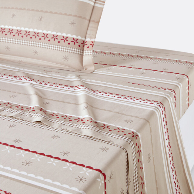 Tyrol Cotton Flat Sheet - image 1