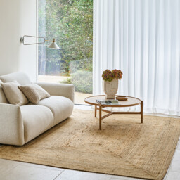 Hempy Hand Woven Jute Rug - thumbnail 2