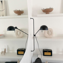 Kikan Adjustable Articulated Arm Metal Wall Light - thumbnail 2