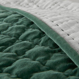 Paulette Cotton Velour Quilt - thumbnail 3