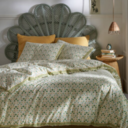 Osis Graphic 100% Washed Cotton Duvet Cover - thumbnail 1