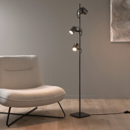 Girevole Graphite Lamp with 3 Adjustable Spotlights - thumbnail 4