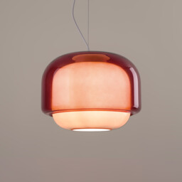 Kinoko Ceiling Light in Coloured Glass Ø30.5cm - thumbnail 3