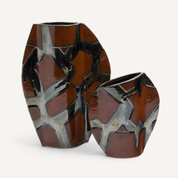 Iridyo Glazed Ceramic Vase - thumbnail 4