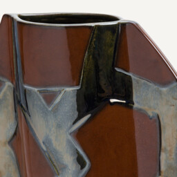 Iridyo Glazed Ceramic Vase - thumbnail 3
