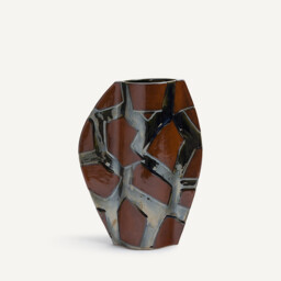 Iridyo Glazed Ceramic Vase - thumbnail 1