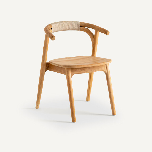 Fermyo Garden Table Armchair in Solid Teak - image 1