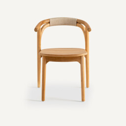 Fermyo Garden Table Armchair in Solid Teak - thumbnail 3