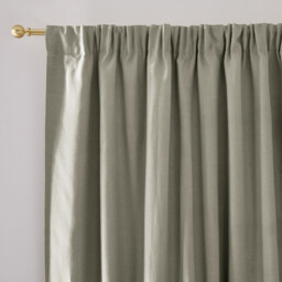 Elba Linen Blackout Curtain with Pencil Pleat and Wave - thumbnail 1