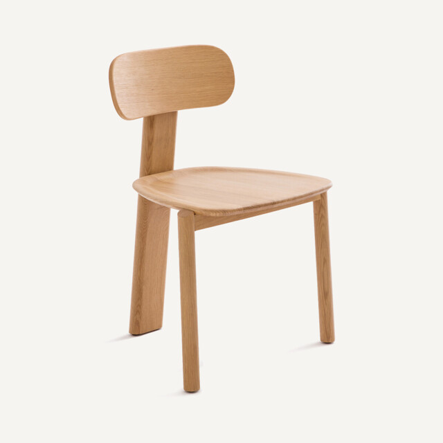 Marais Tripod Chair in Solid Oak, Designed By Emmanuel Gallina - image 1