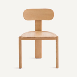 Marais Tripod Chair in Solid Oak, Designed By Emmanuel Gallina - thumbnail 3