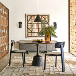Tirondo Walnut Round Table Top, ø120cm - thumbnail 2