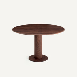 Tirondo Walnut Round Table Top, ø120cm - thumbnail 4