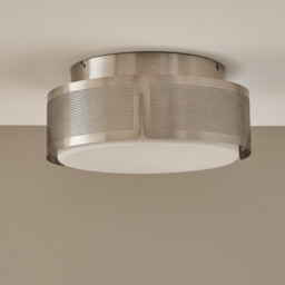 Darja Iron and Opaline Wall/Ceiling Light - thumbnail 3