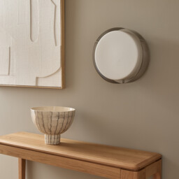 Darja Iron and Opaline Wall/Ceiling Light - thumbnail 4