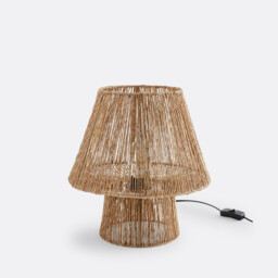 Yaku Jute Table Lamp - thumbnail 1