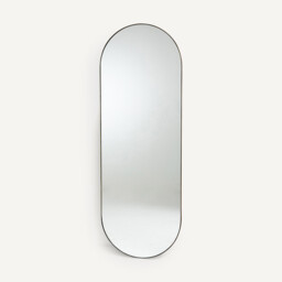 Caligone Old Brass Metal Mirror, H150 cm