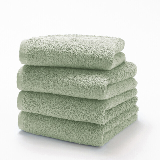 Set of 4 Scenario Terry Guest Towels 500g/m2 - image 1
