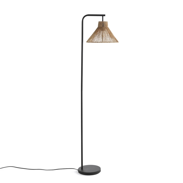 Yaku Metal & Hemp Floor Lamp - image 1