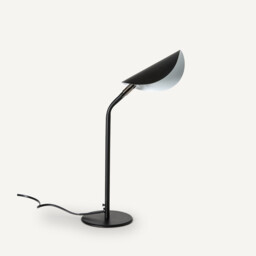 Funambule Adjustable Black Matte Metal Table Lamp - thumbnail 4