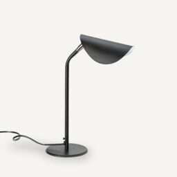 Funambule Adjustable Black Matte Metal Table Lamp
