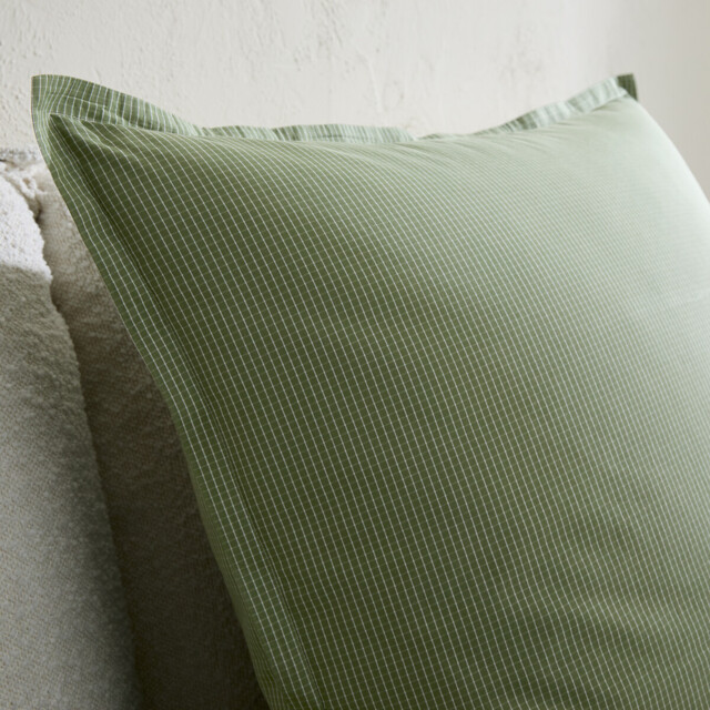 Sabbal Washed Cotton Percale 300 Thread Count Pillowcase - image 1