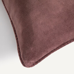Parma Cushion Cover in Washed Cotton Velvet - thumbnail 4