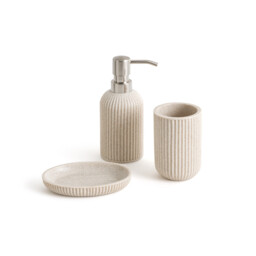 Stone Bathroom Accessory Set