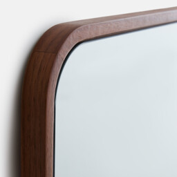 Iodus Walnut Veneer 50 X 150cm Rectangular Mirror - thumbnail 2