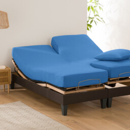 Scenario Plain Cotton Fitted Sheet For Articulated Bed