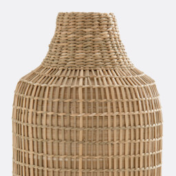Plooming 32cm High Decorative Bamboo Vase - thumbnail 3