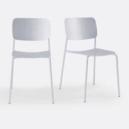 Set of 2 Urbani Metal Chairs - thumbnail 1