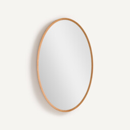 Orion Solid Oak Oval Mirror - thumbnail 1