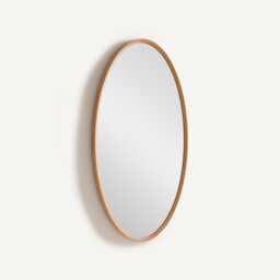 Orion Solid Oak Oval Mirror - thumbnail 3