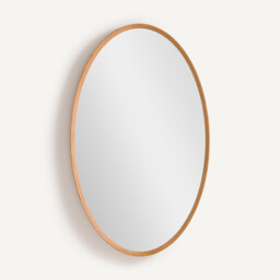 Orion Solid Oak Oval Mirror - thumbnail 1