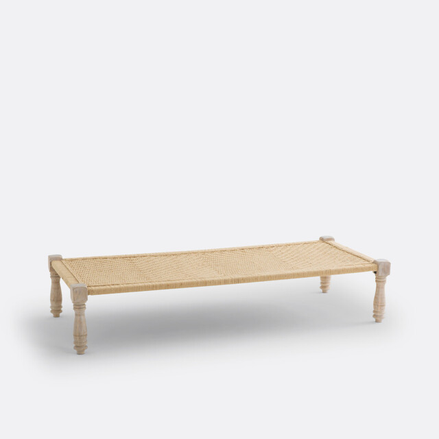 Adas Bench/Indian Bed in Wood and Rope - image 1
