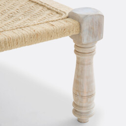 Adas Bench/Indian Bed in Wood and Rope - thumbnail 4