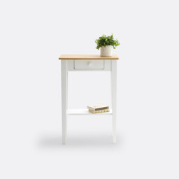 Alvina Solid Pine 1-Drawer Console Table - thumbnail 2