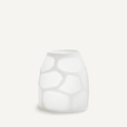 Arca Frosted Glass Vase, H20cm - thumbnail 3