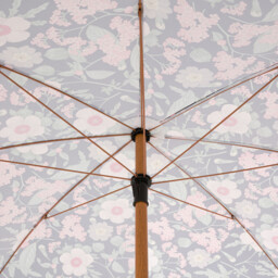 Larna Patterned Fringed Parasol - thumbnail 4