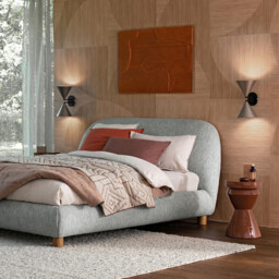 Peono Graphic Metal Side Table - thumbnail 2