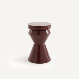 Peono Graphic Metal Side Table - thumbnail 1