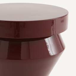 Peono Graphic Metal Side Table - thumbnail 3