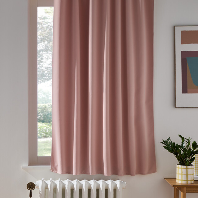 Voda Blackout Radiator Curtain with Pencil Pleat Or Wave - image 1