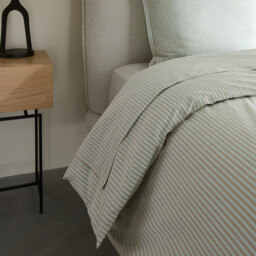 Valli Washed Percale Duvet Cover - thumbnail 4