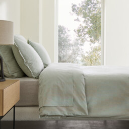 Valli Washed Percale Duvet Cover