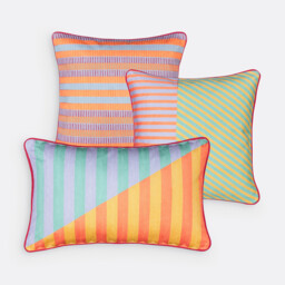 Dulang Graphic 100% Cotton 50 x 50cm Cushion Cover - thumbnail 3