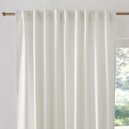 Select Recycled Polyester Curtain with Pencil Pleat and Wave - thumbnail 1