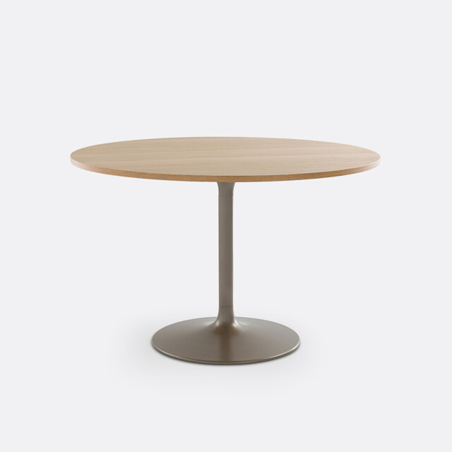 Lilace 4-6 Seater Round Dining Table with Tulip Base - image 1