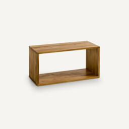 Box Oak Storage Cube - thumbnail 2